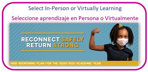 In Person or Virtual 